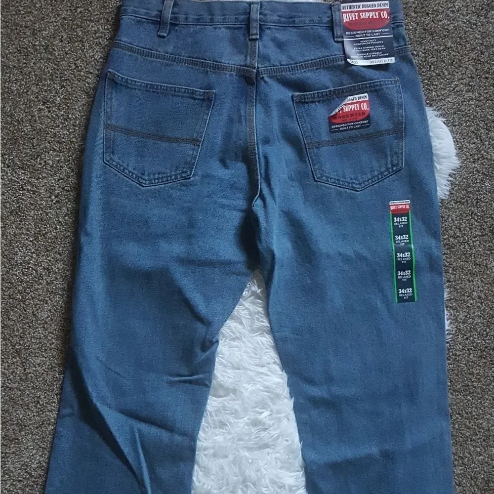 Rivett Supply Co Workwear Relaxed fit jeans 34x32‎